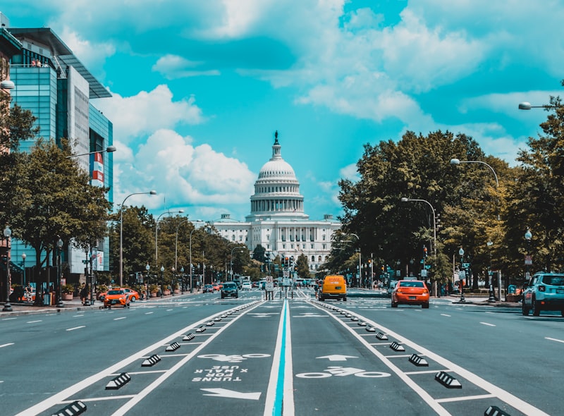 Washington D.C. Capitol building and cityscape